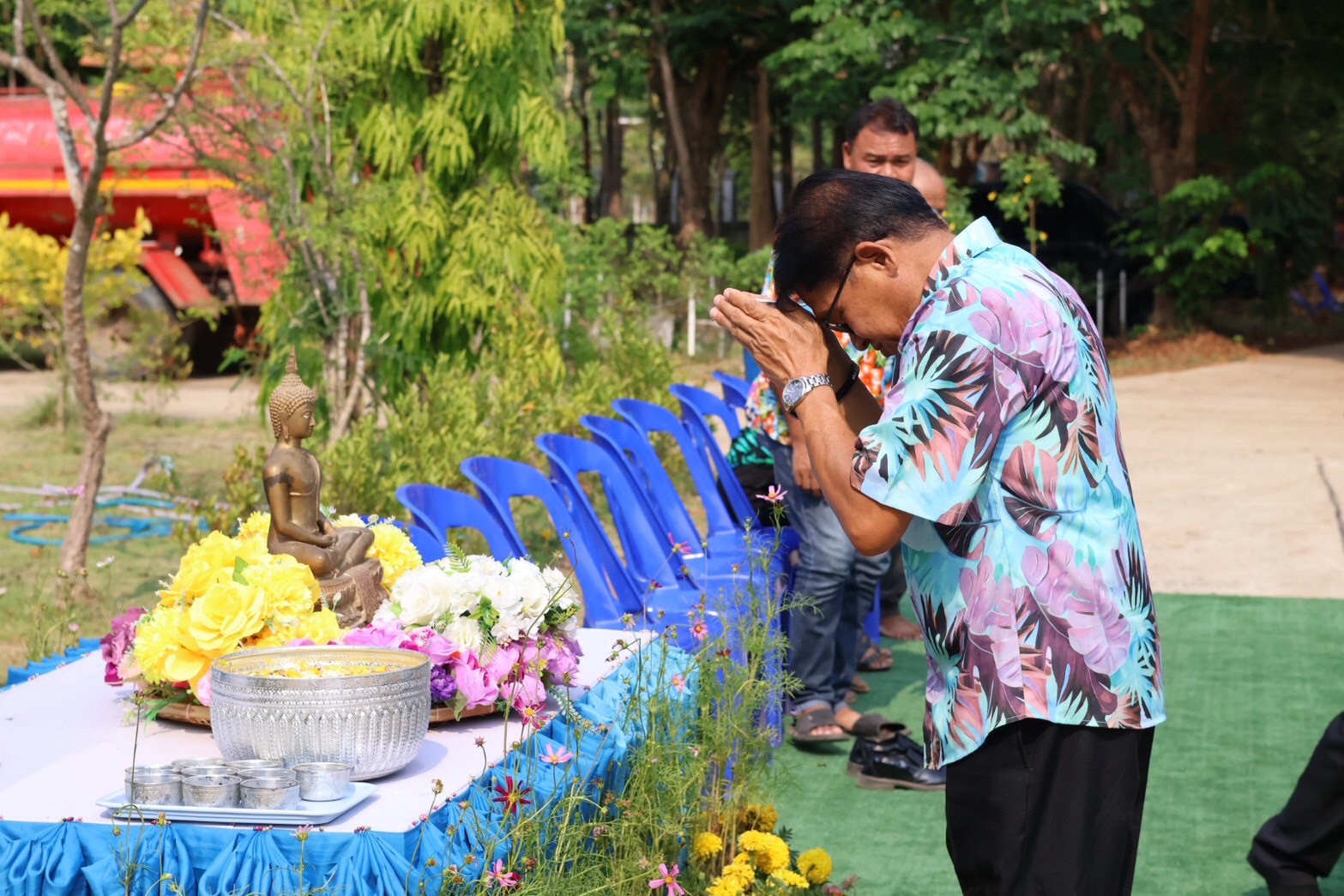 พิธีรดน้ำดำหัวผู้หลักผู้ใหญ่ เนื่องในเทศกาลสงกรานต์ ประจำปี 2569